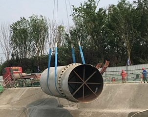 冠航電動葫蘆吊裝地下管道時應注意的問題